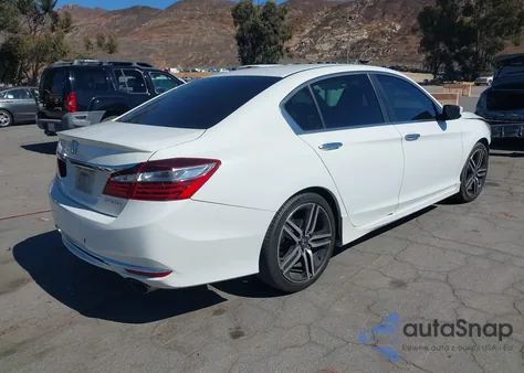 2016 Honda Accord Sport from USA, damaged, VIN 1HGCR2F5XGA066322